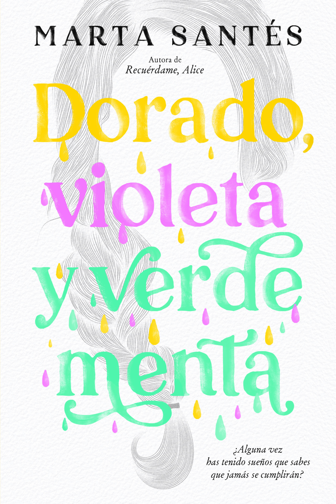 Dorado, Violeta y Verde Menta 